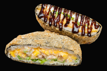 Суші Бургер з креветкою та манго