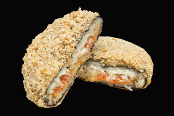 МІНІ Бургер з лососем та грушею